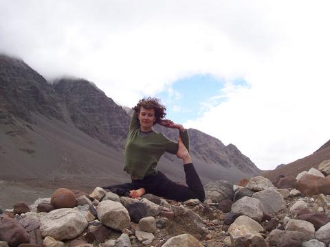 yoga in the Himalayas